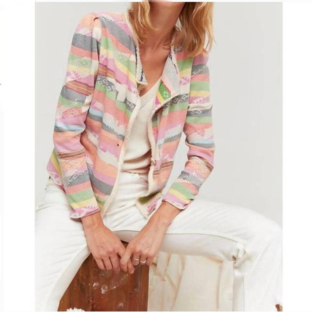 Aldo Martins Silan Knit Blazer - Cardigan - Multicolor - Western - Aztec - S